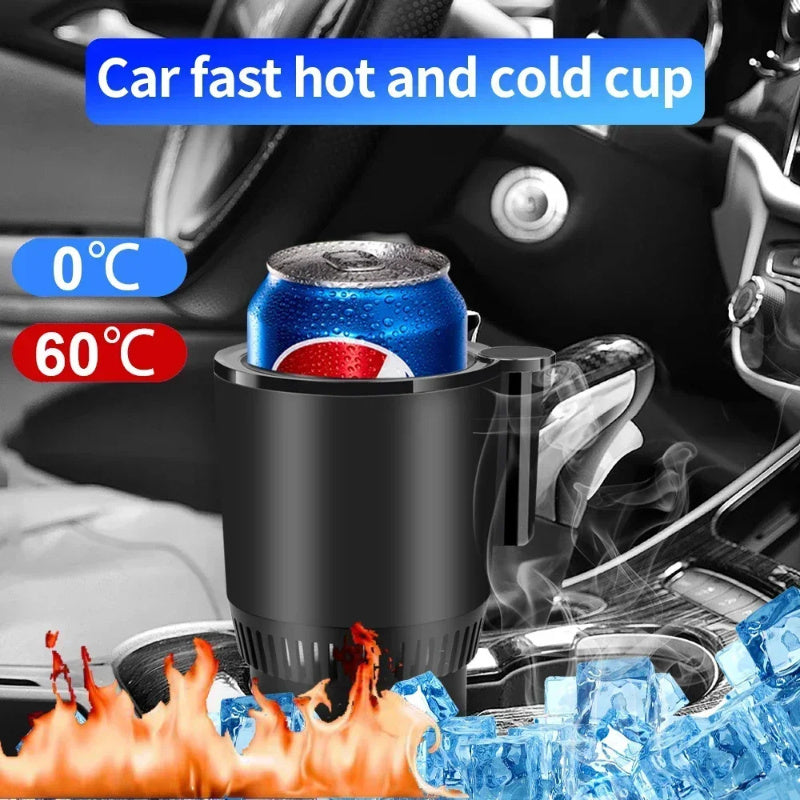 2 In1 Car Heating Cooling Cup 12V Smart Car Cup Holder Digital Temperature Display Drink Cup Warmer Cooler Mini Car Refrigerator 2 In1 Car Heating Cooling Cup 12V Smart Car Cup Holder Digital Temperature Display Drink Cup Warmer Cooler Mini Car Refrigerator